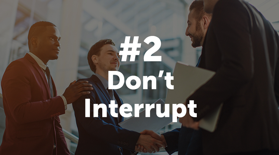 Don't Interrupt