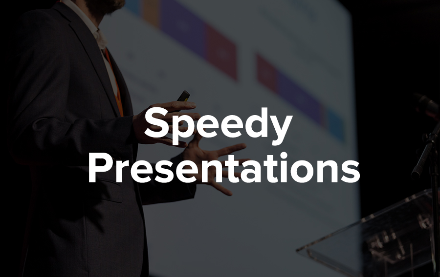 In the age where speed and time is on the essence, an emerging trend is Pecha Kucha presentations. Basically, each presenter is allowed to show up to 20 images, with 20-seconds of speaking time for each image.