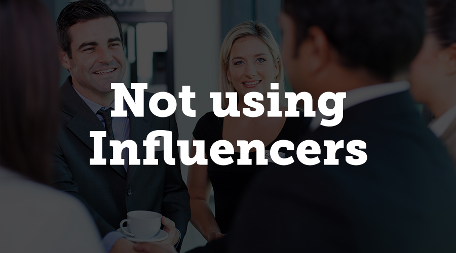If you’re putting on a large conference, identify a few key influencers to assist with marketing. Invite a few into an inner circle, and make sure that each will bring a number of people.