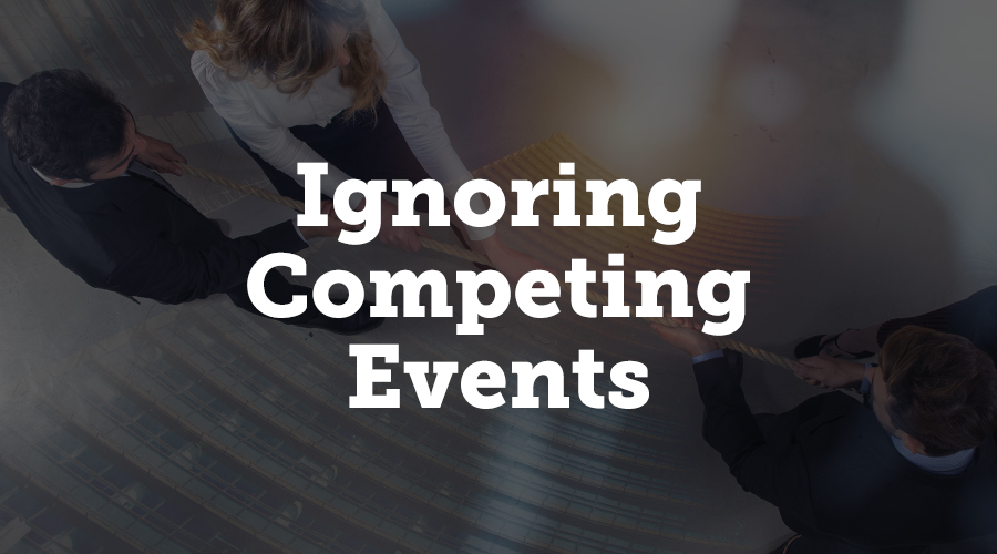 Ignoring Competing Events