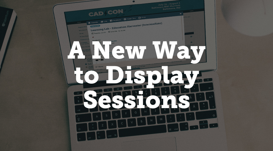If your event is heavily session-based, we’ve added an alternate way to display your session data. When a user clicks the session name in the new view, the presentations will appear inside a pop up, making it easier for them to see each session at a glance. You can choose between the classic view or the new view.