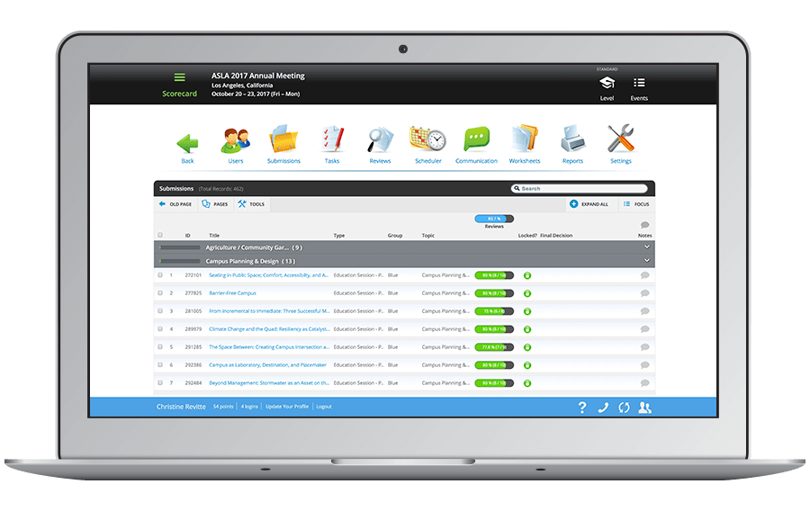 ASLA’s regional New York chapter has also picked up the software to manage their own awards programs. Together, ASLA manages over 1,000 entries per year. That's a lot of recognition!