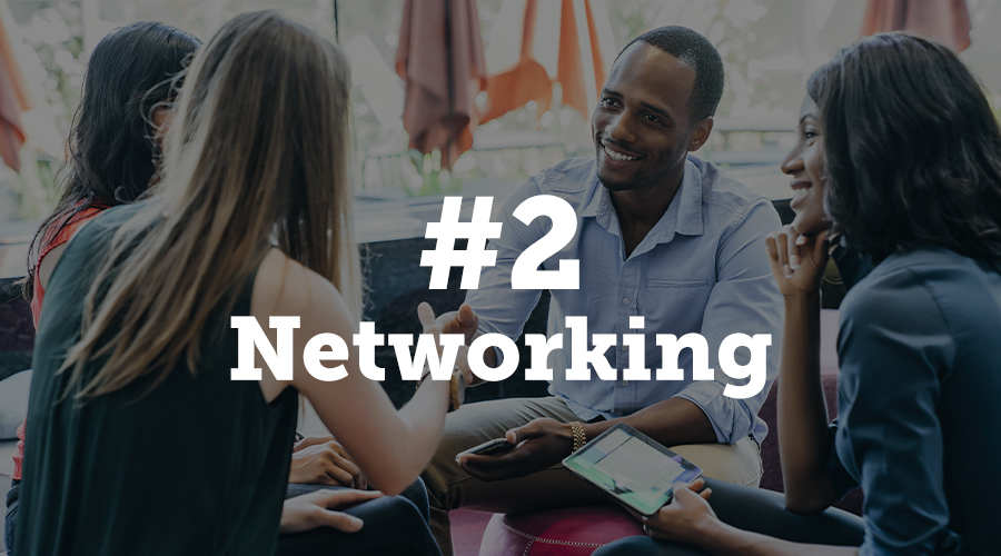 Networking options for attendees are important for meeting planners to consider