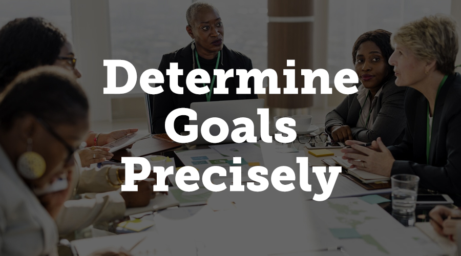 Planning is the basic precondition for a successful event. Chuck Cohn, contributor of Forbes, says: “Setting concrete goals, documenting them, and reviewing them periodically can increase your chances of success by up to 95%.”