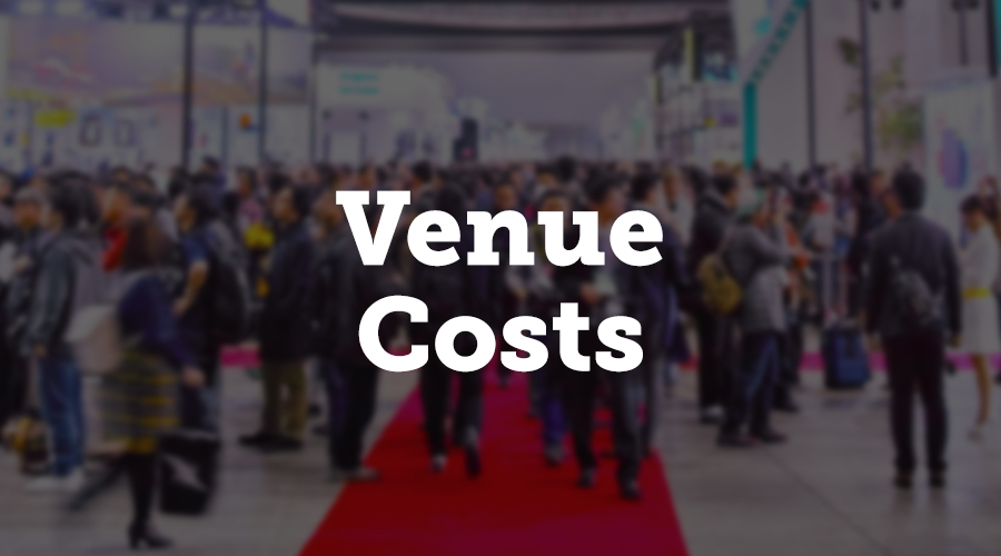 The size of your event venue will strongly influence the overall budget. According to the report, 36% of event planners spend most of their event funds on the venue, so let it be the first item in the budget calculation. If you want to raise awareness, then you probably need a bigger place to present a brand. But if you just want to be present at the industry fair to meet a few clients, don’t waste too much money on the venue.