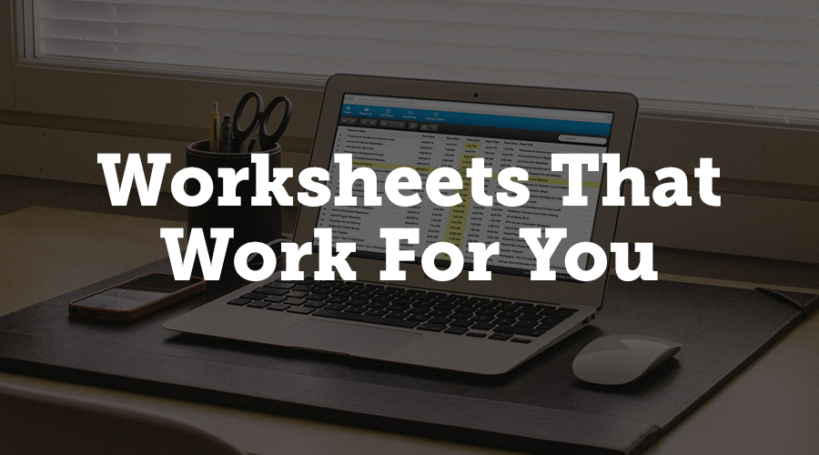 While it may look like a regular Excel spreadsheet, the worksheets in Exhibitor Harvester are so much more. You can choose to use one of the stock worksheets and pull data from Harvester, or you can create your own worksheet to match your needs perfectly. You can also update data in the Harvester from the worksheet. 