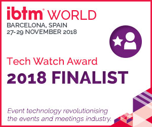 CadmiumCD was included on the 2018 shortlist for the IBTM Tech Watch Award, which announces one final winner each year after a pitch competition and people’s choice voting ceremony during IBTM World in Barcelona, Spain.