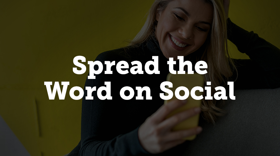 Don’t make the mistake of leaving social media as an afterthought. Social media is the best way to spread the word before, during, and after your event. Share the love on your Twitter, Instagram, Facebook, Snapchat, etc. with the appropriate audiences and a consistent campaign hashtag. Tagging the speakers in your post will also help get some outside visibility from their followers.