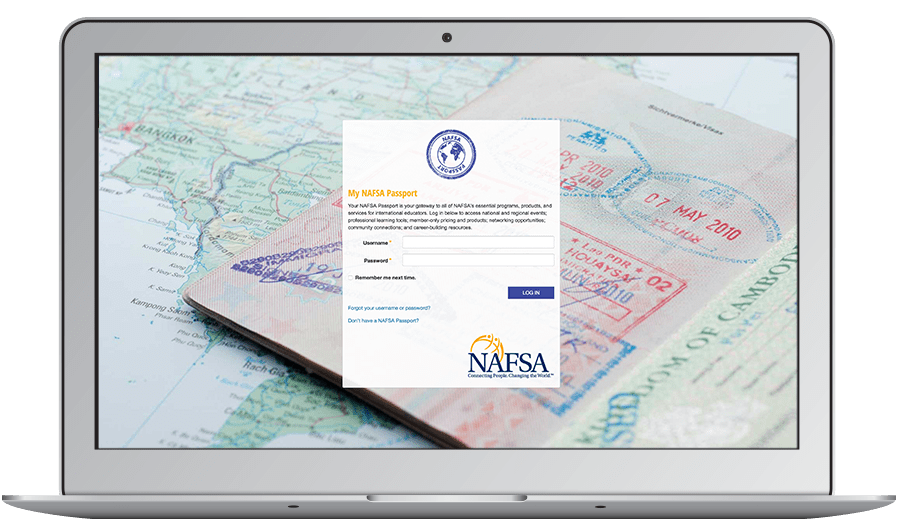 NAFSA's first priority was providing members with a seamless login process when they signed into the Scorecard to submit a presentation proposal. This accomplishes consistent branding and an easy user experiences.