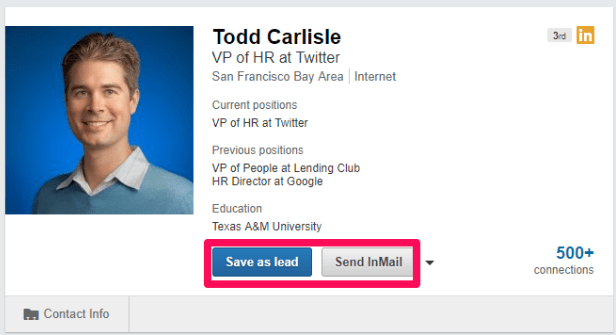 linkedin sales navigator