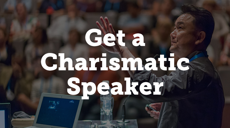 Are guests nodding off or looking at their phones during the presentation? These are signs of an uncharismatic speaker.