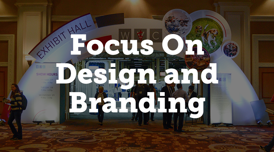 This means using eye-catching designs, but also established brand colours, logos and slogans to boost recognition.