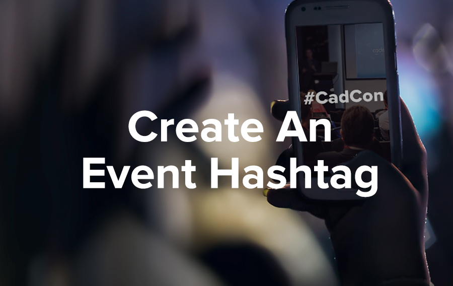 Someone holds up an iPhone and snaps a picture of the event. They type in a hashtag and send off the image to Twitter, Instagram, and Pinterest.