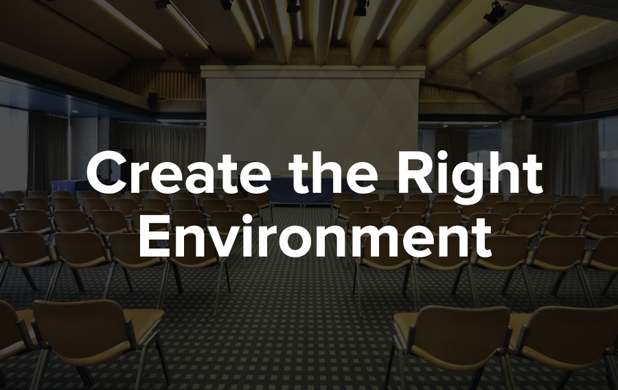 Create the right environment for learning at your events to maximize customer engagement.