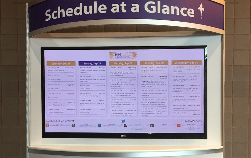 Examples of Leaderboards on Digital Signage Displays