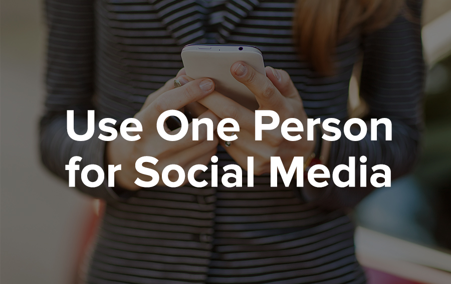 Assign At Least One Person to Social Media