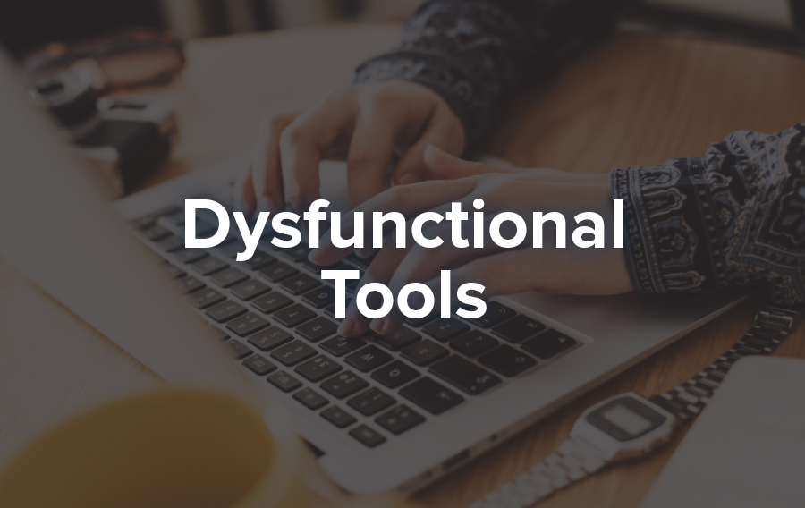 Email and spreadsheets are dysfunctional tools for meeting planning because they are not dynamic.